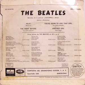 Beatles, The - Odeon (EMI) DSOE 16.675