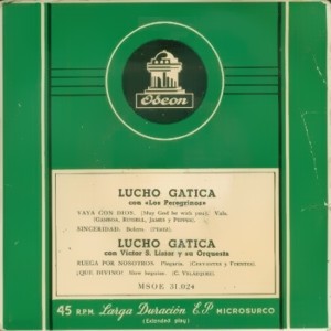 Lucho Gatica - Odeon (EMI) MSOE 31.024