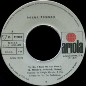 Donna Summer - Ariola 16.917-A