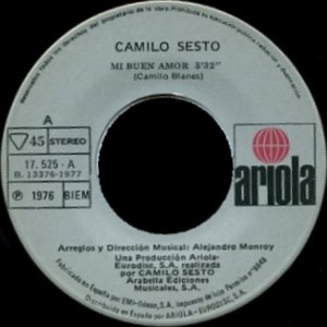 Camilo Sesto - Ariola 17.525-A