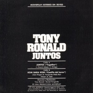 Tony Ronald - Movieplay SN-20933