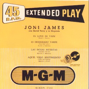 James, Joni - MGM EPL 37.041