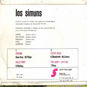 Simuns, Los - Happyband HA-103