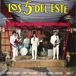 Cinco Del Este, Los - Regal (EMI) SEDL 19.393
